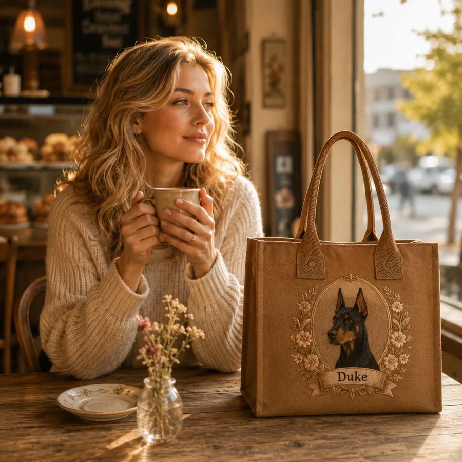 Personalized Pet Canvas Tote Gift Box