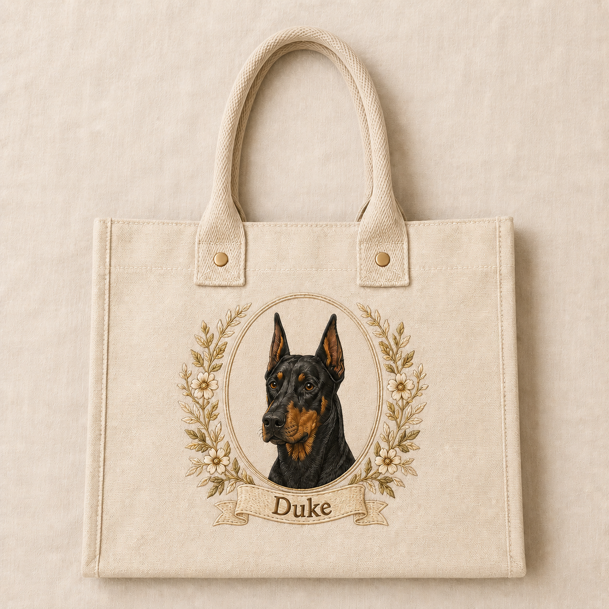 Personalized Pet Canvas Tote Gift Box