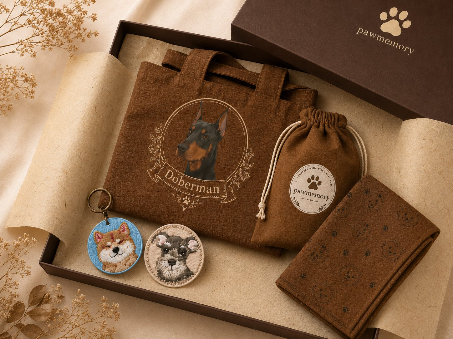 Premium PawMemory pet gift box